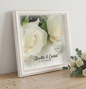 Hochzeitsbild im hochwertigen Bilderrahmen